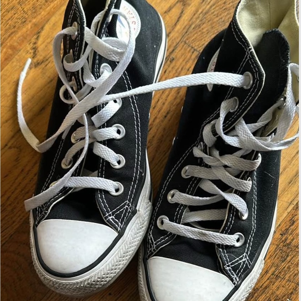Converse Black High-Top Sneakers